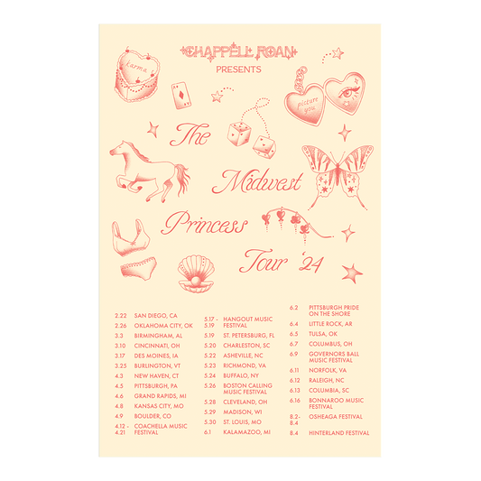 Midwest Princess 2024 Tour Poster